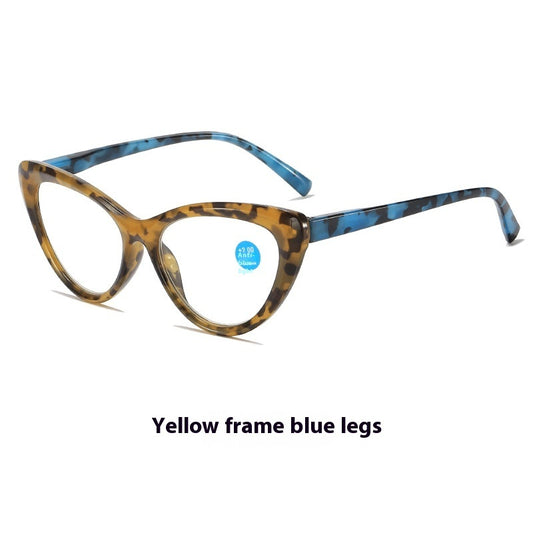 Cat Eye Printed Glasses