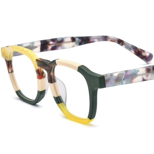 Frosted Color Square Frames