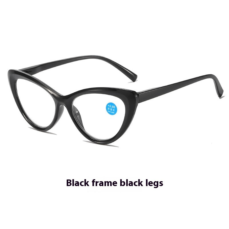 Cat Eye Printed Glasses