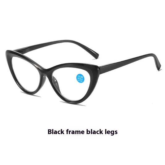 Cat Eye Printed Glasses