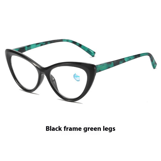 Cat Eye Printed Glasses