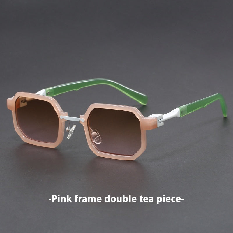 Retro Polygon Sunglasses