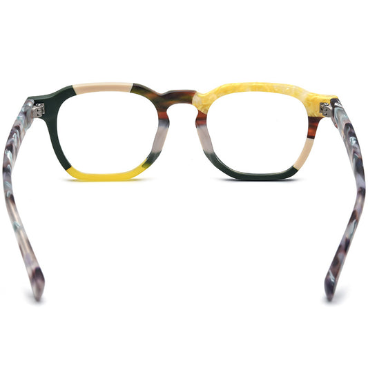 Frosted Color Square Frames