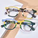 Frosted Color Square Frames