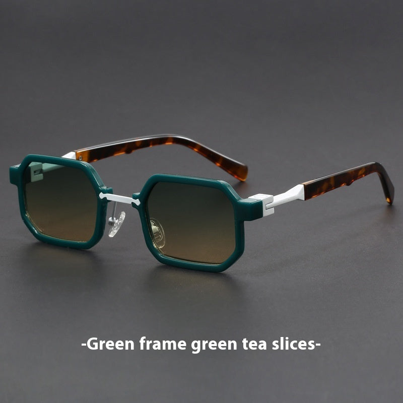 Retro Polygon Sunglasses