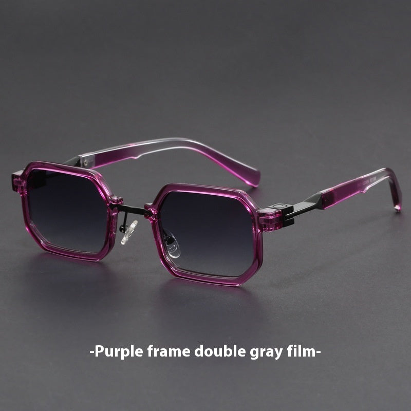 Retro Polygon Sunglasses