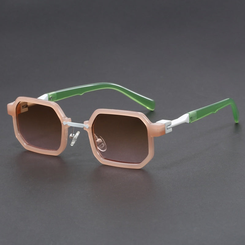 Retro Polygon Sunglasses